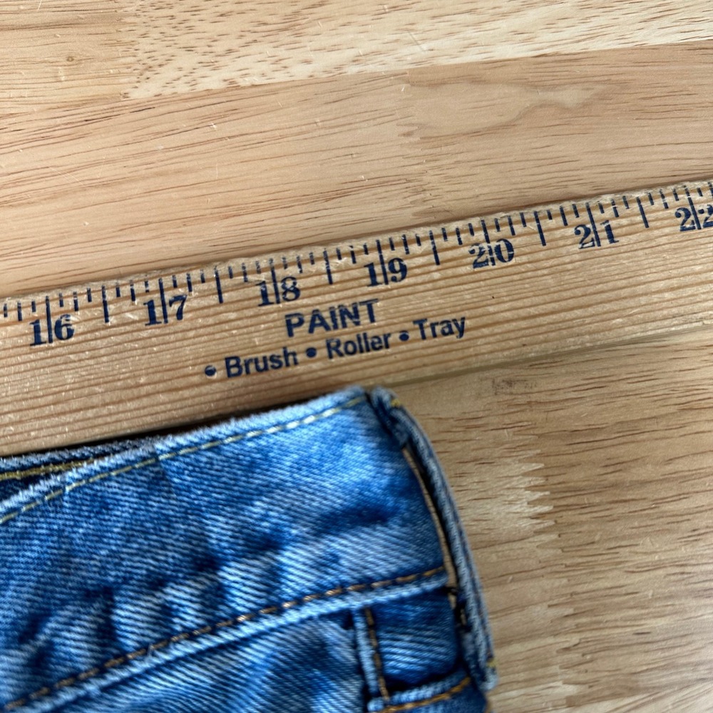Levis 505 Jeans Mens 38x30 Regular Zip fly Blue denim Levi's - Picture 11 of 16